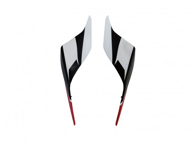 Carenados Moto Yamaha YZF 600 R6 2017-2023 - Blanco Rojo Negro Semakin Didepan