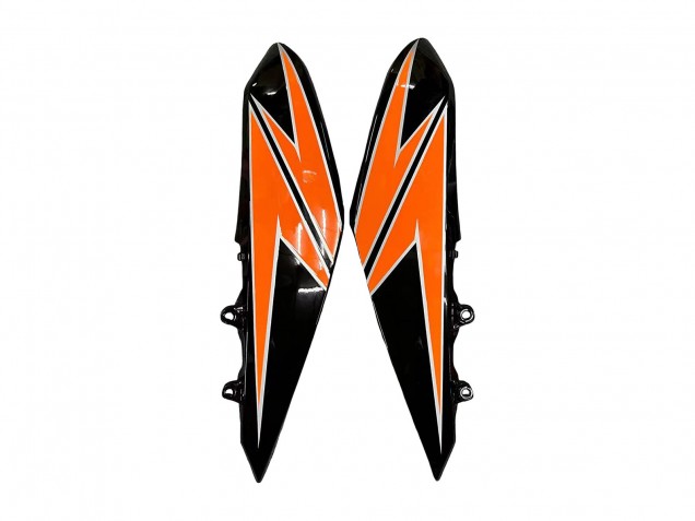 Carenados Moto Kawasaki Z1000 2010-2013 - Naranja Negro Brillante
