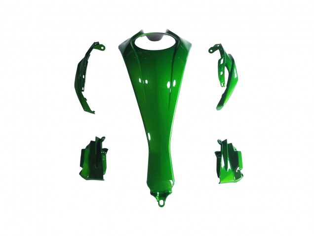 Carenados Moto Kawasaki Z1000 2014-2019 - Negro Verde Gris