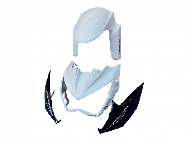 Carenados Moto Kawasaki Z800 2013-2018 - Blanco Negro Brillante Verde