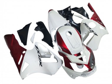 Carenados Moto Kawasaki ZX12R 2002-2006 - Blanco Rojo Negro