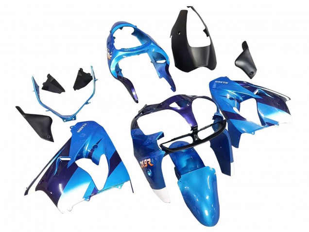 Carenados Moto Kawasaki ZX9R 2000-2001 - Azul Negro