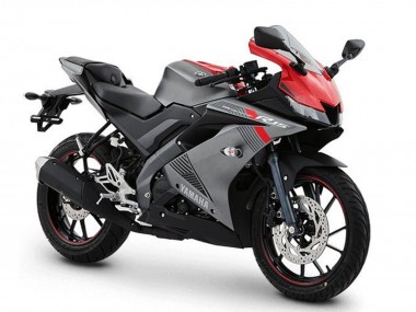 Carenados Moto Yamaha YZF R15 2018-2024 - Gris Mate Rojo