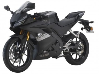 Carenados Moto Yamaha YZF R15 2018-2024 - Negro Mate Plata