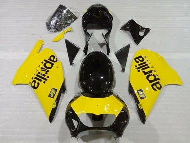 Carenados Moto Aprilia RS250 1999-2004 - Amarillo Negro Brillante