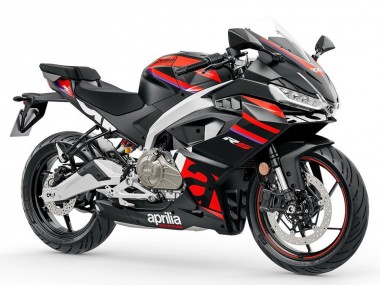 Carenados Moto Aprilia RS457 2024-2025 - Negro Mate Rojo