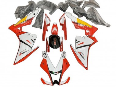 Carenado Moto Aprilia RSV4 1000 2009-2015 - Blanco Rojo Negro Amarillo