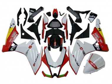 Carenados Moto Aprilia RSV4 1000 2009-2015 - Blanco Rojo Negro Amarillo