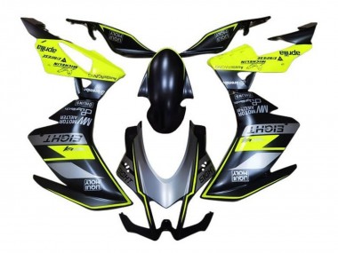 Carenados Moto Aprilia RSV4 1000 2016-2020 - Negro Mate Gris Amarillo