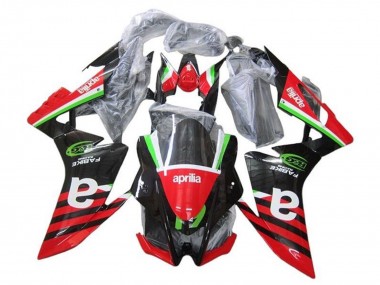 Carenados Moto Aprilia RSV4 1000 2016-2020 - Rojo Negro Verde Raya