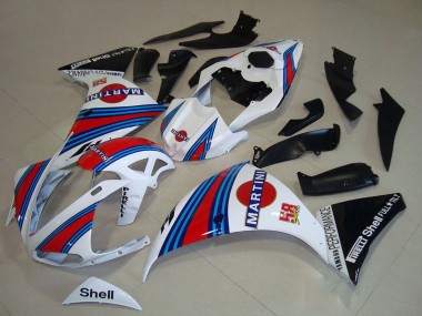 Carenados Moto Yamaha YZF R1 2009-2011 - Blanco Azul Rojo Negro Martini