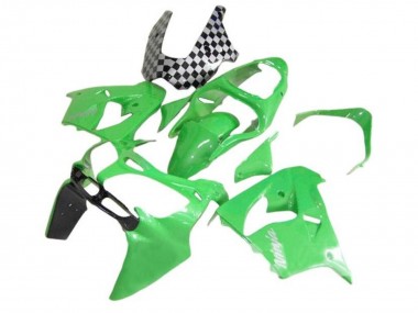 Carenados Moto Kawasaki ZX9R 2002-2003 - Verde Negro Checkered