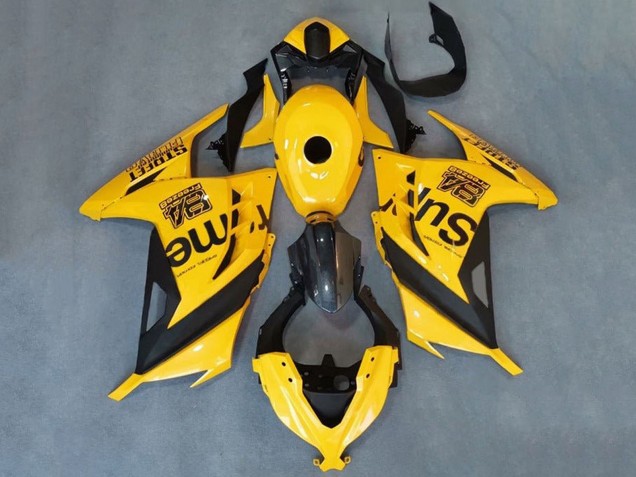 Carenados Moto Kawasaki EX300 2013-2024 - Amarillo Negro Supreme