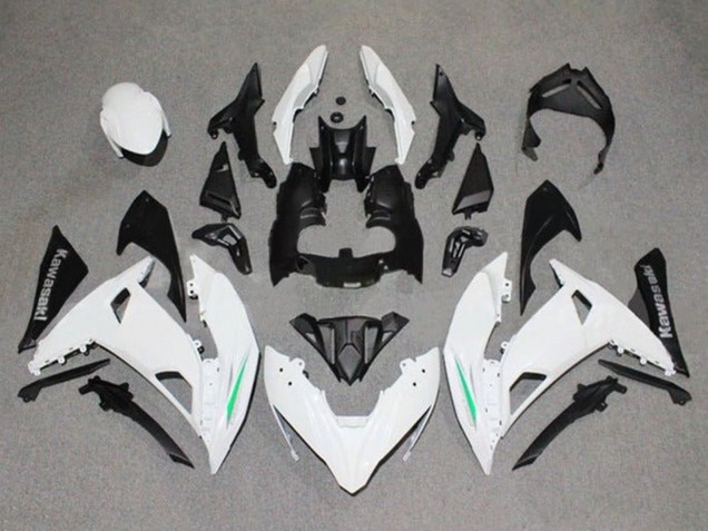 Carenados Moto Kawasaki Ninja 650 EX650 2017-2019 - Blanco Verde Negro Gris