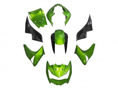 Carenados Moto Kawasaki Z1000 2007-2009 - Verde Negro