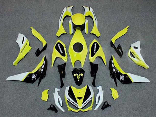 Carenados Moto Kawasaki Z1000 2014-2019 - Blanco Amarillo Negro