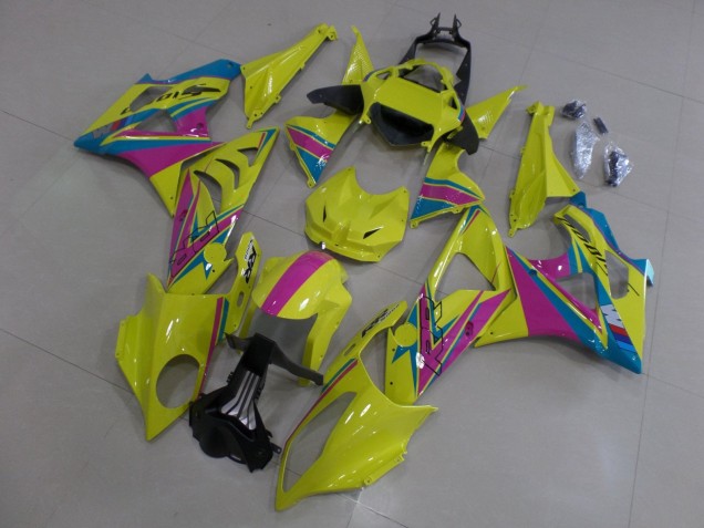 Carenados Moto BMW S1000RR 2009-2014 - Amarillo Rosa Azul