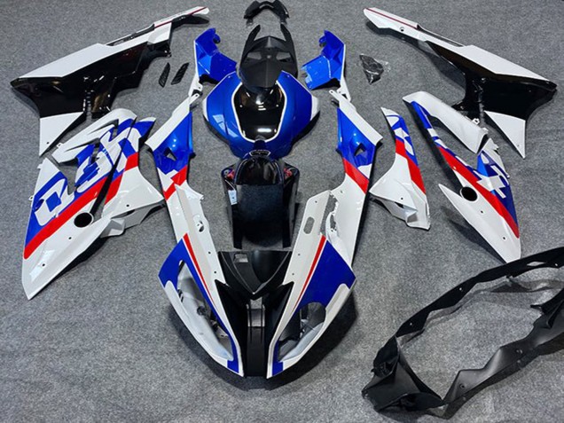Carenados Moto BMW S1000RR 2009-2014 - Blanco Rojo Azul Negro Brillante Tyco