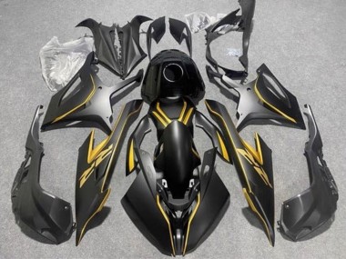 Carenados Moto BMW S1000RR 2019-2022 - Negro Mate Oro