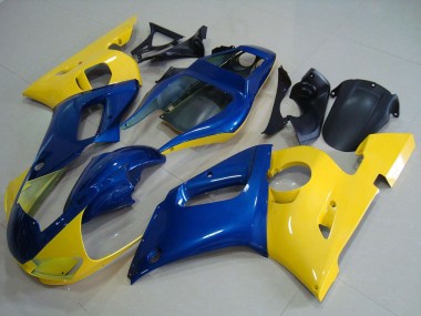 Carenados Moto Yamaha YZF R6 1998-2002 - Amarillo Azul