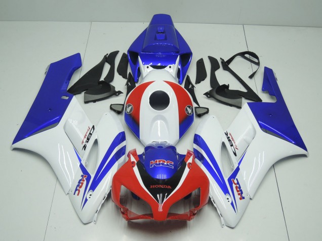 Carenados Moto Honda CBR1000RR 2004-2005 - Blanco Rojo Azul HRC