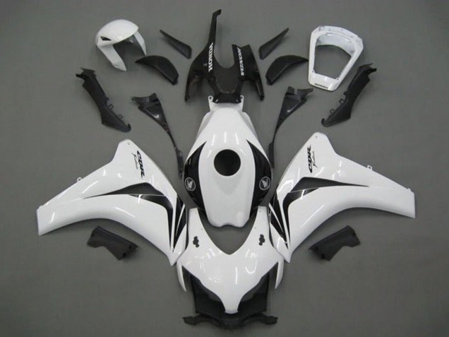 Carenado Moto Honda CBR1000RR 2008-2011 - Blanco Negro Brillante