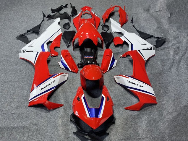 Carenados Moto Honda CBR1000RR 2017-2023 - Blanco Rojo Azul
