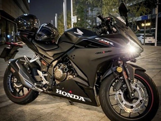 Carenados Moto Honda CBR500R 2022-2023 - Negro Mate Blanco Rojo