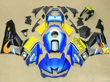 Carenados Moto Honda CBR600RR 2013-2023 - Azul Amarillo Negro Mate Verde Monstruo