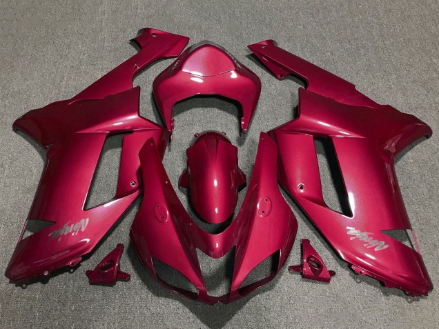 Carenados Moto Kawasaki ZX6R 2007-2008 - Rojo Chrome