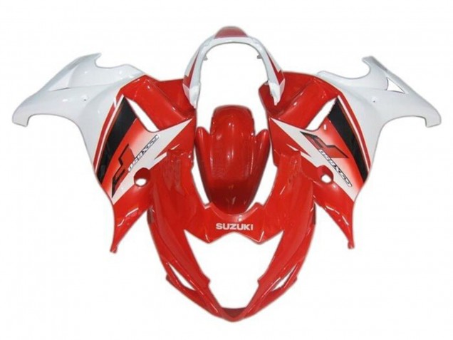 Carenados Moto Suzuki GSX650F 2008-2013 - Rojo Blanco Negro