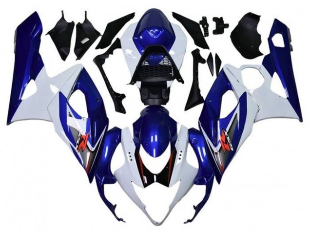 Carenados Moto Suzuki GSXR 1000 2005-2006 - Blanco Azul Rojo