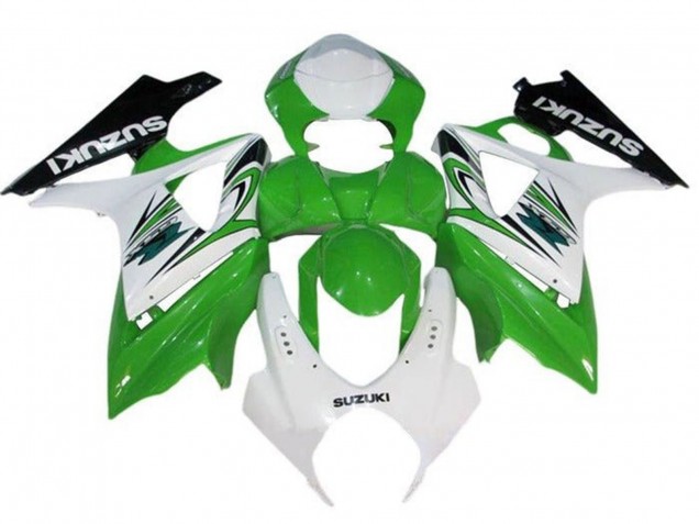 Carenados Moto Suzuki GSXR 1000 2005-2006 - Blanco Verde Negro