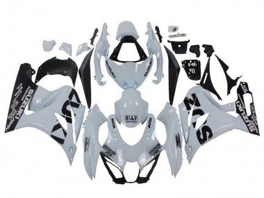 Carenados Moto Suzuki GSXR1000 2017-2024 - Blanco Negro