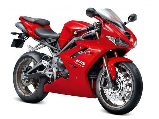 Kits Carenado Moto Triumph Daytona 675 Triple 2006-2008 - Rojo
