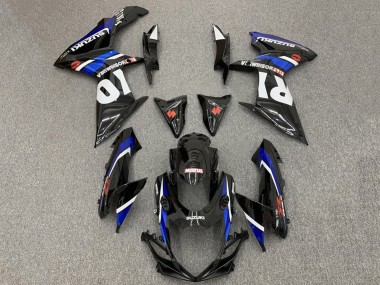 Carenados Moto Suzuki GSXR 600 / GSXR 750 2011-2024 - Negro Brillante Azul Blanco Rojo Yoshimura