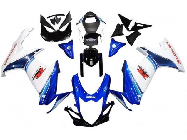 Carenados Moto Suzuki GSXR 600 / GSXR 750 2011-2024 - Blanco Azul Negro Brillante Rojo