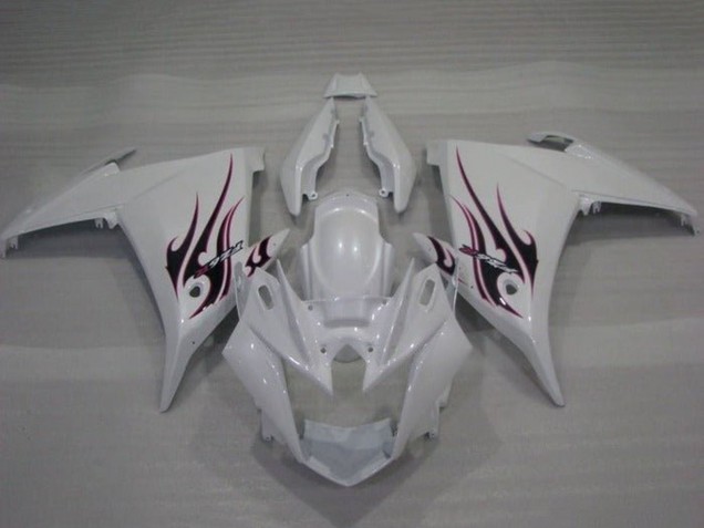 Carenados Moto Yamaha FZ6R 2009-2015 - Blanco Llama