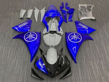 Carenados Moto Yamaha YZF 1000 R1 2009-2011 - Azul Nardo Gris Negro