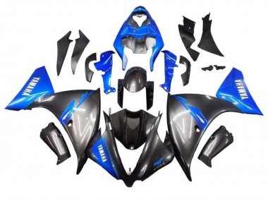 Carenados Moto Yamaha YZF 1000 R1 2009-2011 - Azul Gris Negro