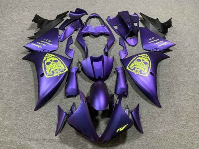 Carenados Moto Yamaha YZF 1000 R1 2012-2014 - Púrpura Neon Amarillo