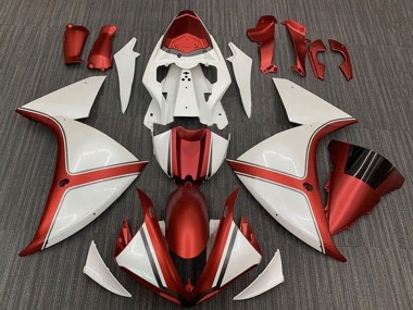 Carenados Moto Yamaha YZF 1000 R1 2012-2014 - Blanco Naranja