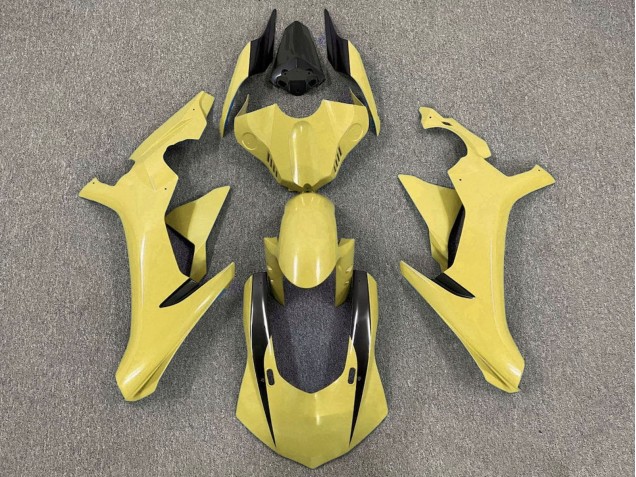 Carenados Moto Yamaha YZF 1000 R1 2015-2019 - Amarillo Negro Brillante