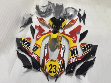 Carenados Moto Yamaha YZF 1000 R1 2020-2025 - Blanco Amarillo Rojo Negro