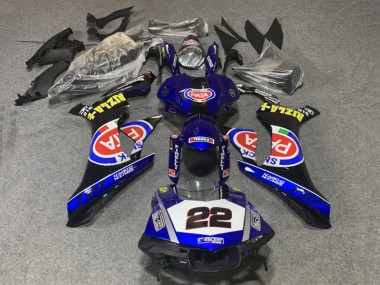 Carenados Moto Yamaha YZF 1000 R1 2020-2025 - Azul Blanco Negro Rojo Pata