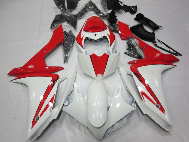 Carenado Moto Yamaha YZF 1000 R1 2007-2008 - Blanco Rojo