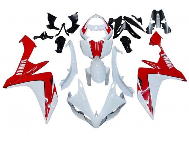 Carenados Moto Yamaha YZF 1000 R1 2007-2008 - Blanco Rojo