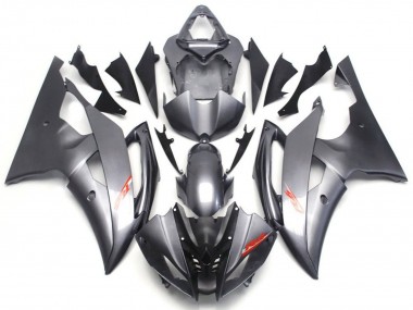 Carenados Moto Yamaha YZF R6 2008-2016 - Gris Rojo Calcomanías