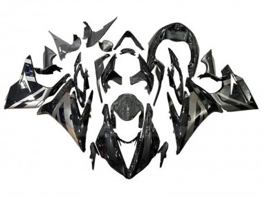 Carenados Moto Triumph Daytona 675 Triple 2013-2016 - Plata Negro Brillante