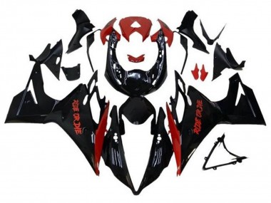 Carenados Moto Triumph Daytona 675 Triple 2013-2016 - Negro Brillante Rojo Ride or Die